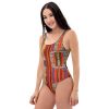 Swimsuit - Palestine's Resilience - Folk Abstract Art | Work by Eman's Gallery