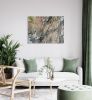 Lean Into Gray Original Painting on Stretched Canvas | Oil And Acrylic Painting in Paintings by Jessalin Beutler. Item made of canvas with synthetic