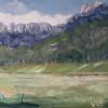 Countryside | Oil And Acrylic Painting in Paintings by Meredith H. Item made of canvas works with country & farmhouse & rustic style