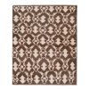 Vintage Square Brown Turkish Karapinar Rug 2'9'' x 3'6'' | Area Rug in Rugs by Vintage Pillows Store. Item composed of fiber