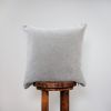 Hippopotamus Grey Velvet Pillow 18x18 | Pillows by Vantage Design