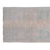 Vintage Faded Turkish Oushak Runner Rug 1'8" X 9'6" | Rugs by Vintage Pillows Store. Item composed of cotton & fiber