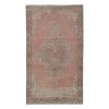 1970s Vintage Tan Handwoven Turkish Oushak Rug 4'2" X 7'1" | Area Rug in Rugs by Vintage Pillows Store. Item composed of cotton & fiber