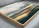 2026 Series 3 (16x16") | Paintings by Caroline Adams. Item composed of wood