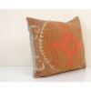 18" x 22" Suzani Pillow Cases Fashioned from a Vintage | Cushion in Pillows by Vintage Pillows Store. Item composed of fabric