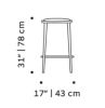 Luc Bar And Counter Chair | Bar Stool in Chairs by Marie Burgos Design and Collection