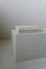 Mosa White Marble Plinth 002 | Side Table in Tables by District Loo