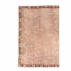 Vintage Turkish Oushak Handmade Antique Anatolian Rug | Area Rug in Rugs by Vintage Pillows Store. Item made of cotton with fiber