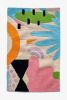 Tropical Paradise Hand Tufted Rug | Small Rug in Rugs by Jubi Rugs. Item made of wool with fiber