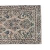 1970s Vintage Floral Turkish Runner Rug 2'4'' x 6'4'' | Rugs by Vintage Pillows Store. Item made of cotton with fiber