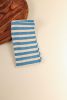 Oh! Stripes (Blue) Block Print Napkins, Set of 4 | Linens & Bedding by Ninéh