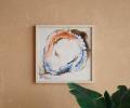 Thalassophile | Mixed Media in Paintings by TERRA ETHOS. Item made of paper compatible with boho and contemporary style