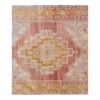 Geometric Design Rug, Decorative Old Handmade Wool Carpet | Area Rug in Rugs by Vintage Pillows Store. Item composed of cotton