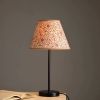 Nordic Night - Floral Flourish Print | Table Lamp in Lamps by FIG Living. Item composed of paper in minimalism or japandi style