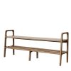 Wood Entryway bench, Shoe storage, Storage bench, Shoe bench | Benches & Ottomans by Plywood Project. Item made of oak wood compatible with minimalism and mid century modern style