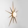 Solare Capri | Sconces by DESIGN FOR MACHA. Item composed of brass and glass