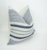 hmong pillow cover // striped woven cushion // hemp pillow | Pillows by velvet + linen