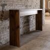 Narrow Wood Console Table | Spider Table | Tables by Alabama Sawyer. Item composed of walnut