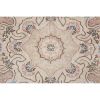 Vintage Turkish Handmade Patchwork Round Kitchen Carpet | Area Rug in Rugs by Vintage Pillows Store. Item composed of cotton & fiber