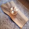 Live Edge Coffee Table | Tables by Ironscustomwood. Item made of wood with metal