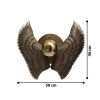 Adler Wing Wall Lamp | Sconces by Home Blitz. Item made of brass