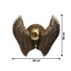 Adler Wing Wall Lamp | Sconces by Home Blitz. Item made of brass