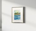 Sea View | Watercolor Painting in Paintings by Sorelle Gallery. Item composed of paper