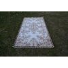 Vintage Floral Turkish Sparta Rug 3'10" X 7'1" | Area Rug in Rugs by Vintage Pillows Store. Item made of cotton