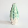 Oblique Slender in Jade | Vase in Vases & Vessels by by Alejandra Design. Item made of ceramic