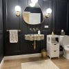 Calacatta Viola Marble Flower Shaped Floating Sink | Water Fixtures by AYMARBLEDESIGN LLC