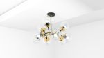 Stockholm | Chandeliers by Illuminate Vintage. Item made of brass & glass