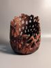 Erosion Vase | Ornament in Decorative Objects by Wood Alchemist Studio. Item made of wood