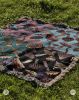 IVI - Mushroom Jacquard Woven Blanket - Four Color | Linens & Bedding by Sean Martorana. Item made of cotton