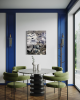 Aqua High Wave Wall Décor Silver | Decorative Objects by PlusObject