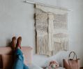 "Mont" Macrame | Macrame Wall Hanging in Wall Hangings by Ranran Studio by Belen Senra. Item composed of cotton and fiber