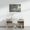 Rain All Day Original Painting on Canvas | Mixed Media by Jessalin Beutler. Item made of canvas works with contemporary style