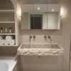 Handmade Rustic Travertine Sink: Natural Stone Bathroom Basin - ''28-40'' | Water Fixtures by AYMARBLEDESIGN LLC