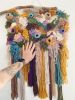 L Woven coral reef wall decoration | Macrame Wall Hanging in Wall Hangings by Awesome Knots. Item composed of wood and cotton