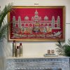 Handmade Embroidered Art Work For Featured Wall | Inspired b | Embroidery in Wall Hangings by MagicSimSim