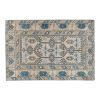 Unique Tree of Life Pattern Turkish Oushak Rug, Overdyed | Area Rug in Rugs by Vintage Pillows Store. Item composed of cotton