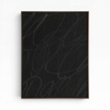 Gestural Marks in Charcoal by DSCVR Art Framed Canvas | Prints in Paintings by ArtCollectiv