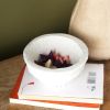 Paper Mache Bowl, Sculpture Tabletop | Dinnerware by FIG Living. Item made of paper works with boho & minimalism style