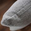 Cream with Shades of Grey Woven Lumbar 14x24 | Pillows by Vantage Design