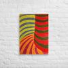 Canvas Print - No Brake Zone - Op Art Geometric Motion | Work by Eman's Gallery