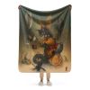 "Tricky Treators" Sherpa Blanket | Linens & Bedding by Greg "CRAOLA" Simkins