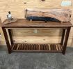 STUNNING black walnut entry table! | Console Table in Tables by Pelican State Woodworks