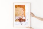 Earthy abstract art, "Shapes in Ochre" photography print | Photography by PappasBland. Item composed of paper in minimalism or contemporary style
