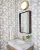 Frida - Neutral | Wallpaper in Wall Treatments by Relativity Textiles. Item composed of fabric and paper