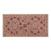 Embroidered Silk Suzani Table Runner with Tulip Motifs , Ecl | Tablecloth in Linens & Bedding by Vintage Pillows Store