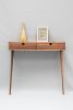 Midcentury Console Hallway Table In Solid Wood | Console Table in Tables by Manuel Barrera Habitables. Item composed of walnut